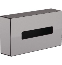 Диспенсер для салфеток Hansgrohe AddStoris 41774340 Шлифованный черный хром