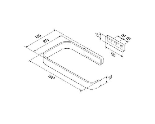 Держатель туалетной бумаги AM.PM Func A8F34100 Хром