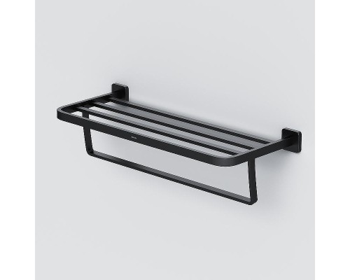 Полка для полотенец AM.PM Func A8F37722 Черная матовая