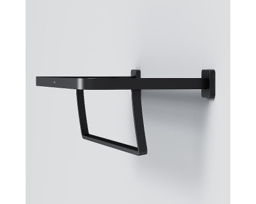 Полка для полотенец AM.PM Func A8F37722 Черная матовая