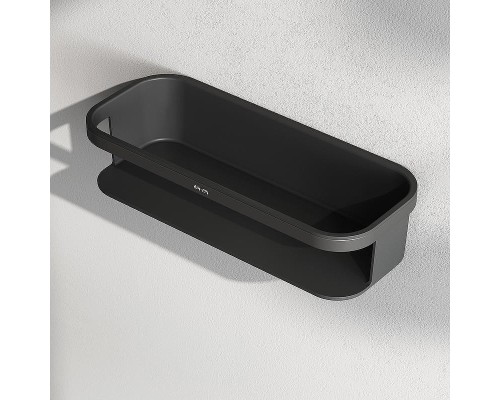 Металлическая полка AM.PM Func A8F53122 Черная матовая