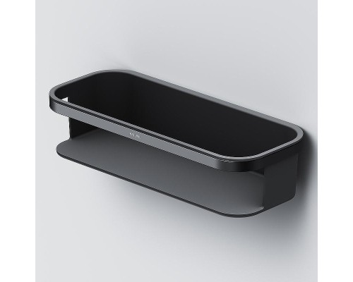 Металлическая полка AM.PM Func A8F53122 Черная матовая