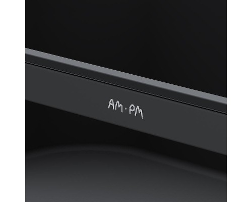 Металлическая полка AM.PM Func A8F53122 Черная матовая