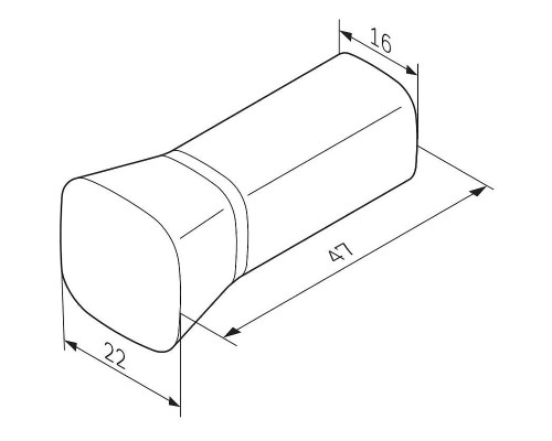 Крючок AM.PM Func A8F36122 Черный матовый