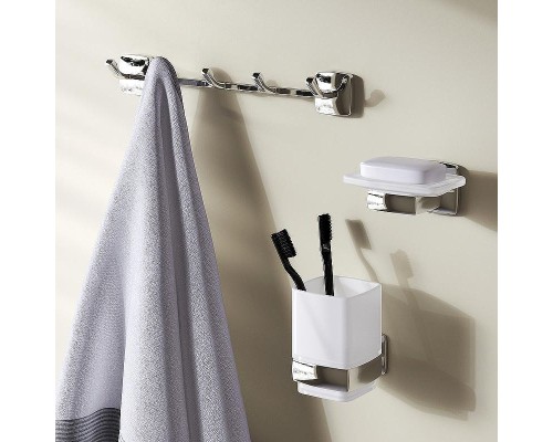 Набор аксессуаров для ванной AM.PM Gem AK90B1603W Хром