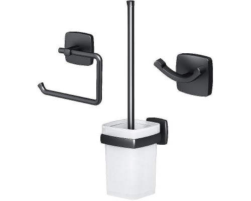 Набор аксессуаров для ванной AM.PM Gem AK90T2003B Черный матовый