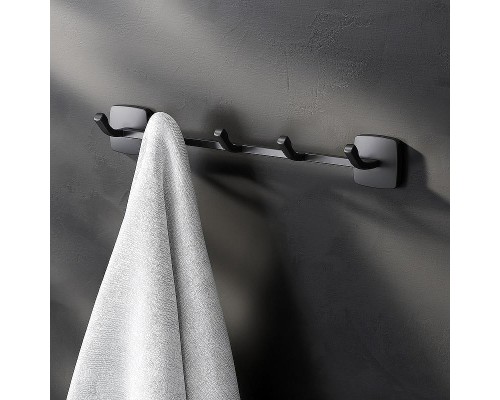 Набор аксессуаров для ванной AM.PM Gem AK90D2106B Черный матовый