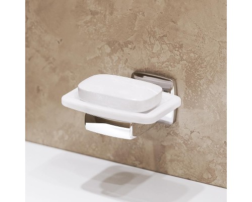 Мыльница AM.PM Gem A9034200 Хром Белая