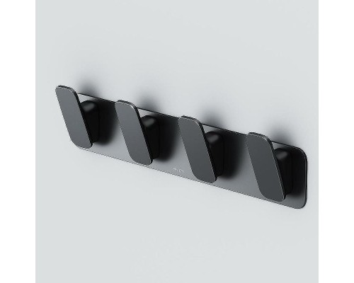 Вешалка для полотенец AM.PM Inspire V2.0 A50A35922 Черная матовая