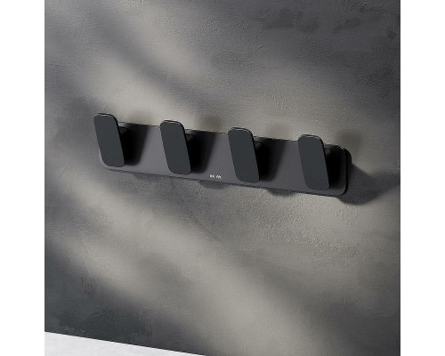 Вешалка для полотенец AM.PM Inspire V2.0 A50A35922 Черная матовая