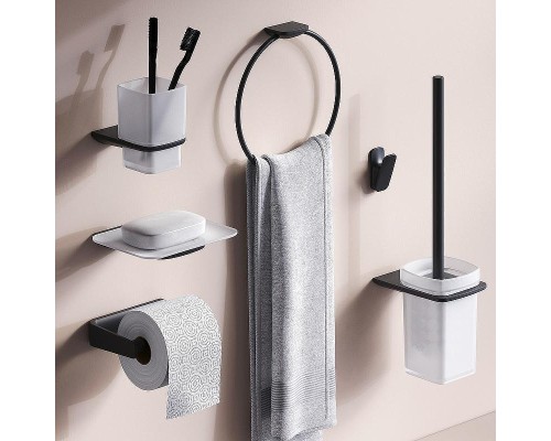 Набор аксессуаров для ванной AM.PM Inspire V2.0 AK50D1206B Черный матовый