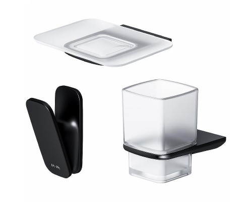 Набор аксессуаров для ванной AM.PM Inspire V2.0 AK50B1003B Черный матовый