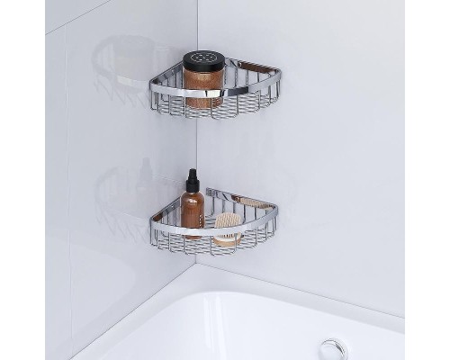 Полка корзина AM.PM Sense L A7452200 угловая Хром