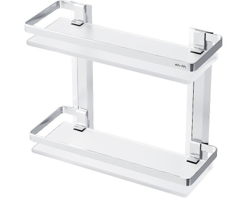 Стеклянная полка AM.PM Sense L A7455200 Серебристая