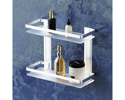 Стеклянная полка AM.PM Sense L A7455200 Серебристая