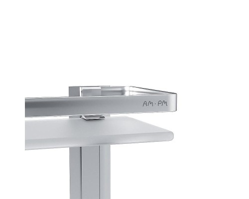 Стеклянная полка AM.PM Sense L A7455200 Серебристая