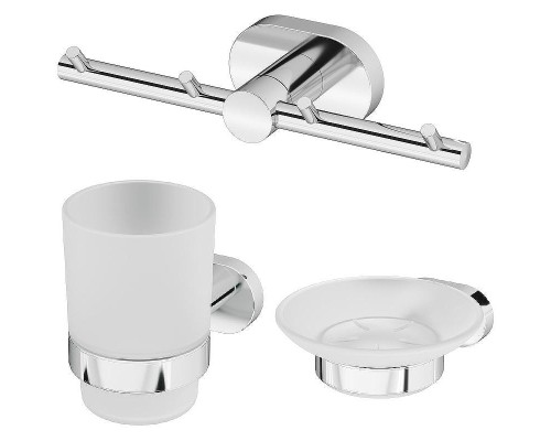 Набор аксессуаров для ванной AM.PM Sense L AK74B0403W Хром