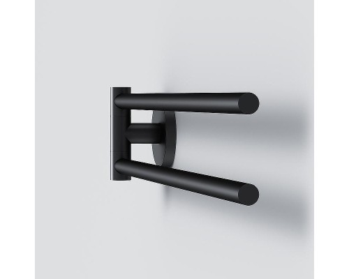 Полотенцедержатель AM.PM X-Joy A85A32622 поворотный Черный матовый