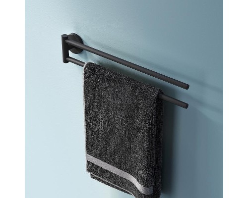 Полотенцедержатель AM.PM X-Joy A85A32622 поворотный Черный матовый
