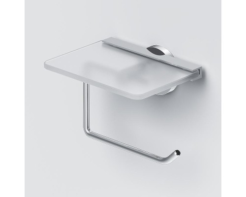 Держатель туалетной бумаги AM.PM X-Joy A85A341500 с полкой Хром