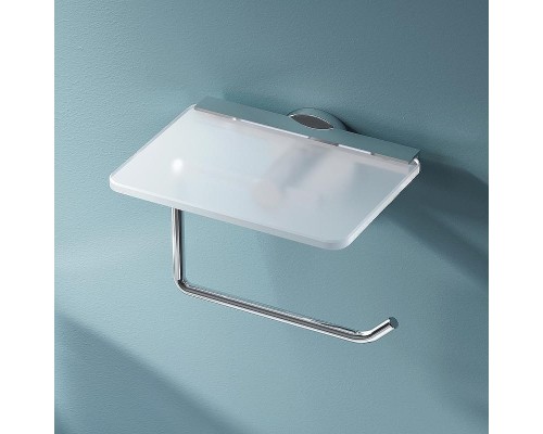 Держатель туалетной бумаги AM.PM X-Joy A85A341500 с полкой Хром