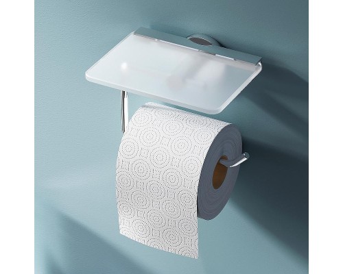 Держатель туалетной бумаги AM.PM X-Joy A85A341500 с полкой Хром