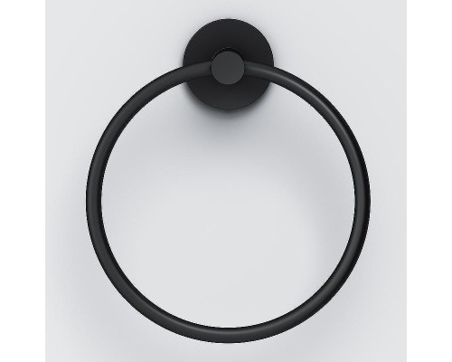 Кольцо для полотенец AM.PM X-Joy A85A34422 Черное матовое