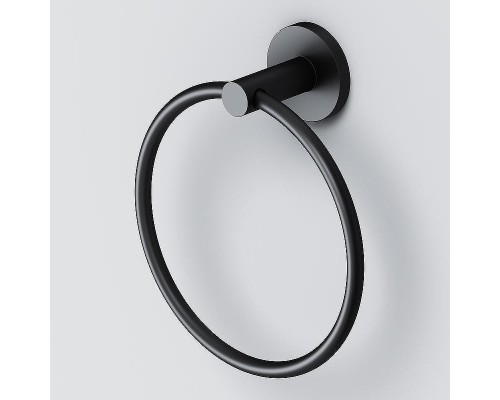 Кольцо для полотенец AM.PM X-Joy A85A34422 Черное матовое