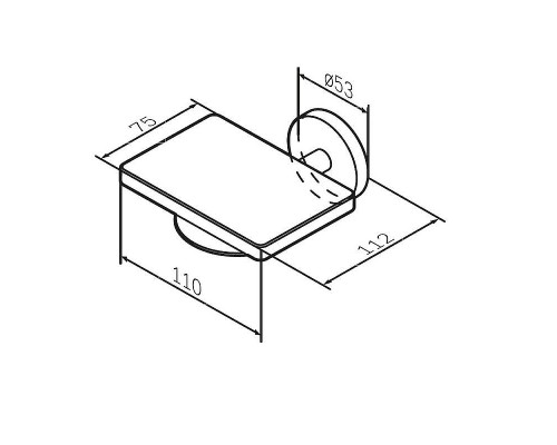 Мыльница AM.PM X-Joy A85A34299 Золото