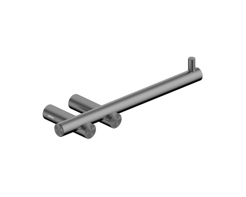 Держатель туалетной бумаги Abber Osten 316 AA1831BGG цвет Оружейная сталь брашированная