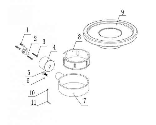 Мыльница Abber Osten 316 AA185A8BST цвет Сталь брашированная