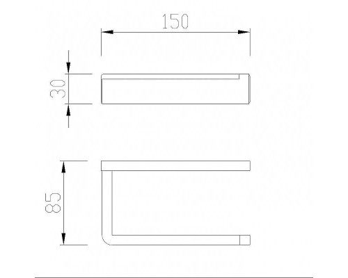 Держатель туалетной бумаги Abber Westen AA1731 Хром