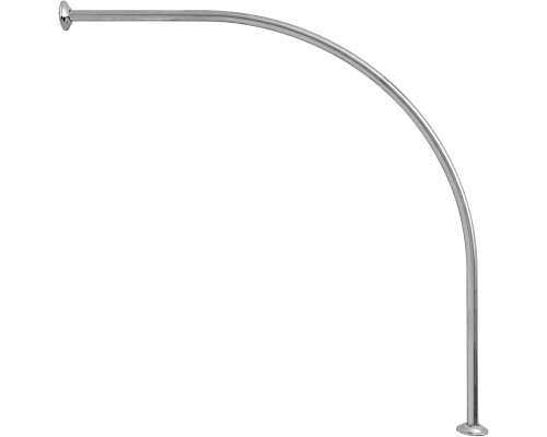 Карниз для ванны Aquanet 90х90 184441 цвет Хром