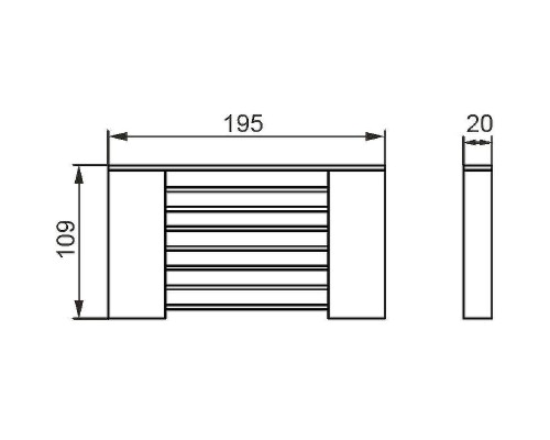 Мыльница Aquanet 5611MB 241904 Черная матовая