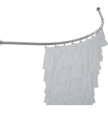 Карниз для ванны Aquanet Capri 170х110 156492 цвет Хром