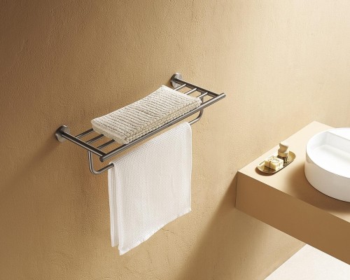 Полка для полотенец Arrow AGJ2504GG цвет Серый