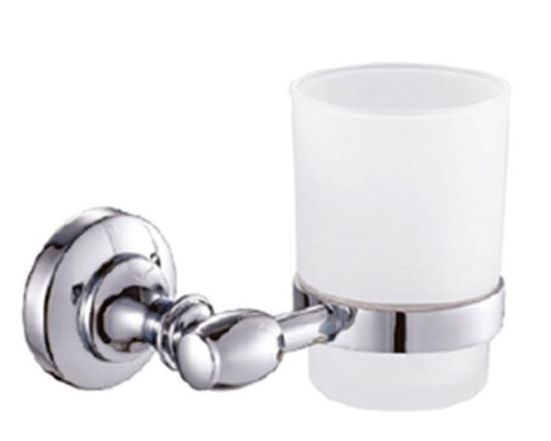 Стакан для зубных щеток CeramaLux 52002 цвет Хром