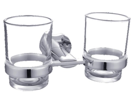 Стакан для зубных щеток CeramaLux 53903 цвет Хром