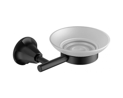 Мыльница CeramaLux Biatrichi 73004-1 Черная матовая
