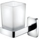 Стакан для зубных щеток CeramaLux Cube 12602 Хром