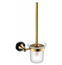 Ершик для унитаза CeramaLux Luxury 57513 Черный Золото