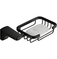 Мыльница CeramaLux Monelli 70005 Черная матовая