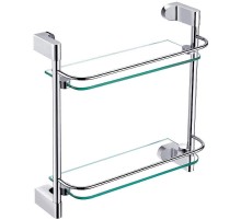 Стеклянная полка CeramaLux Neo 51015 Хром