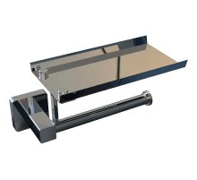 Держатель туалетной бумаги CeramaLux Quadro 61907B Хром