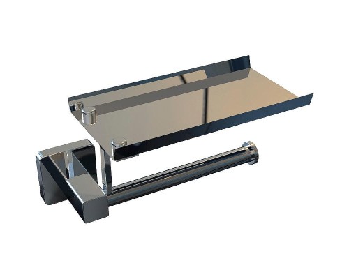 Держатель туалетной бумаги CeramaLux Quadro 61907B Хром