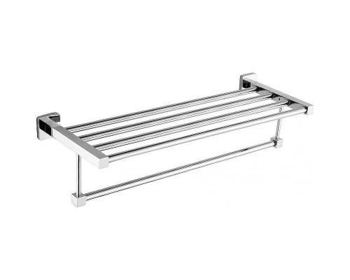 Полка для полотенец CeramaLux Quadro 61910 Хром