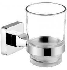 Стакан для зубных щеток CeramaLux Quadro 61902 Хром