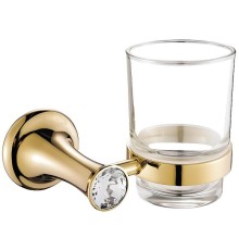 Стакан для зубных щеток CeramaLux Valencia 88502G Золото