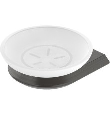 Мыльница Cezares Liner LINER-SODS-GM Оружейная сталь