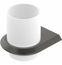 Стакан для зубных щеток Cezares Liner LINER-TUMS-GM Оружейная сталь